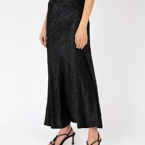 Janina Midi Skirt Black