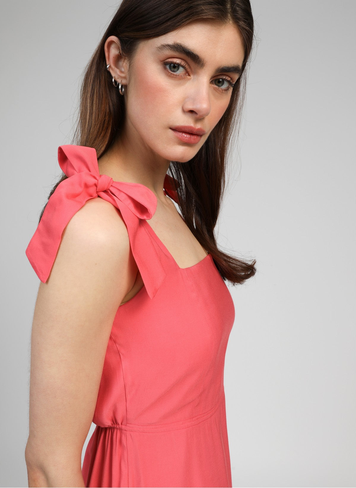 Manta Dress Coral Pink