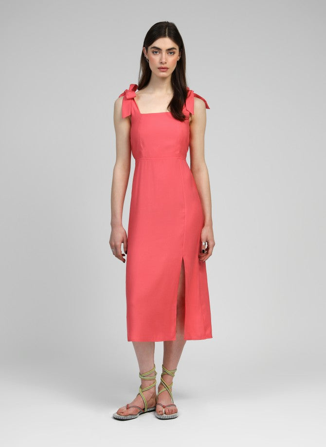 Manta Dress Coral Pink