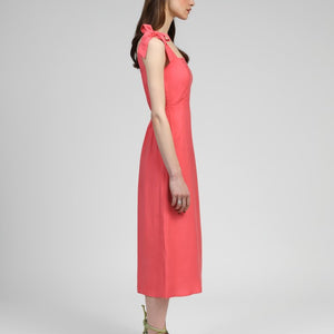 Manta Dress Coral Pink