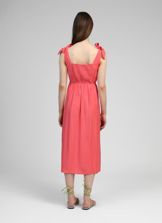 Manta Dress Coral Pink