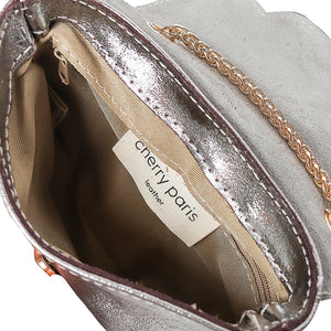 Bronze Leather Handbag