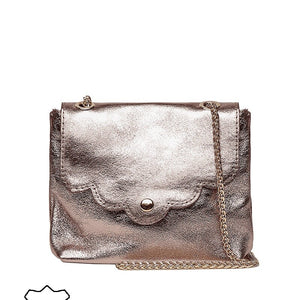 Bronze Leather Handbag
