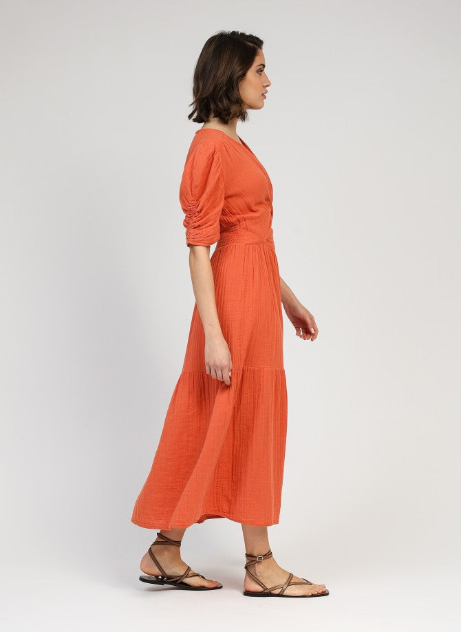 Odouma Dress Terracotta