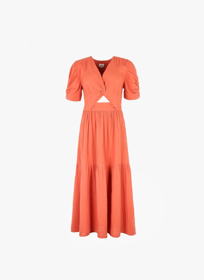 Odouma Dress Terracotta