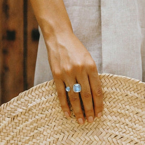 Lucie Azurée Swarovski Ring