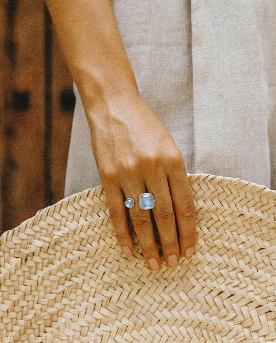 Lucie Azurée Swarovski Ring