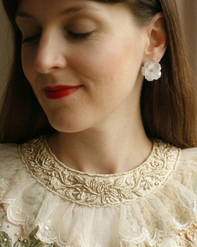 Lily Flower Studs