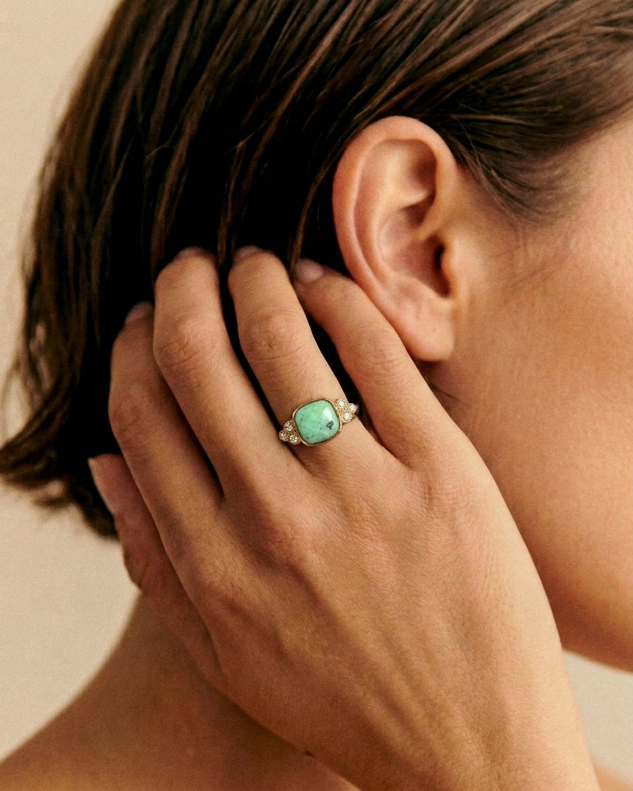 Emilie Green Gemstone Ring