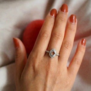 Pauline Star Ring in Silver