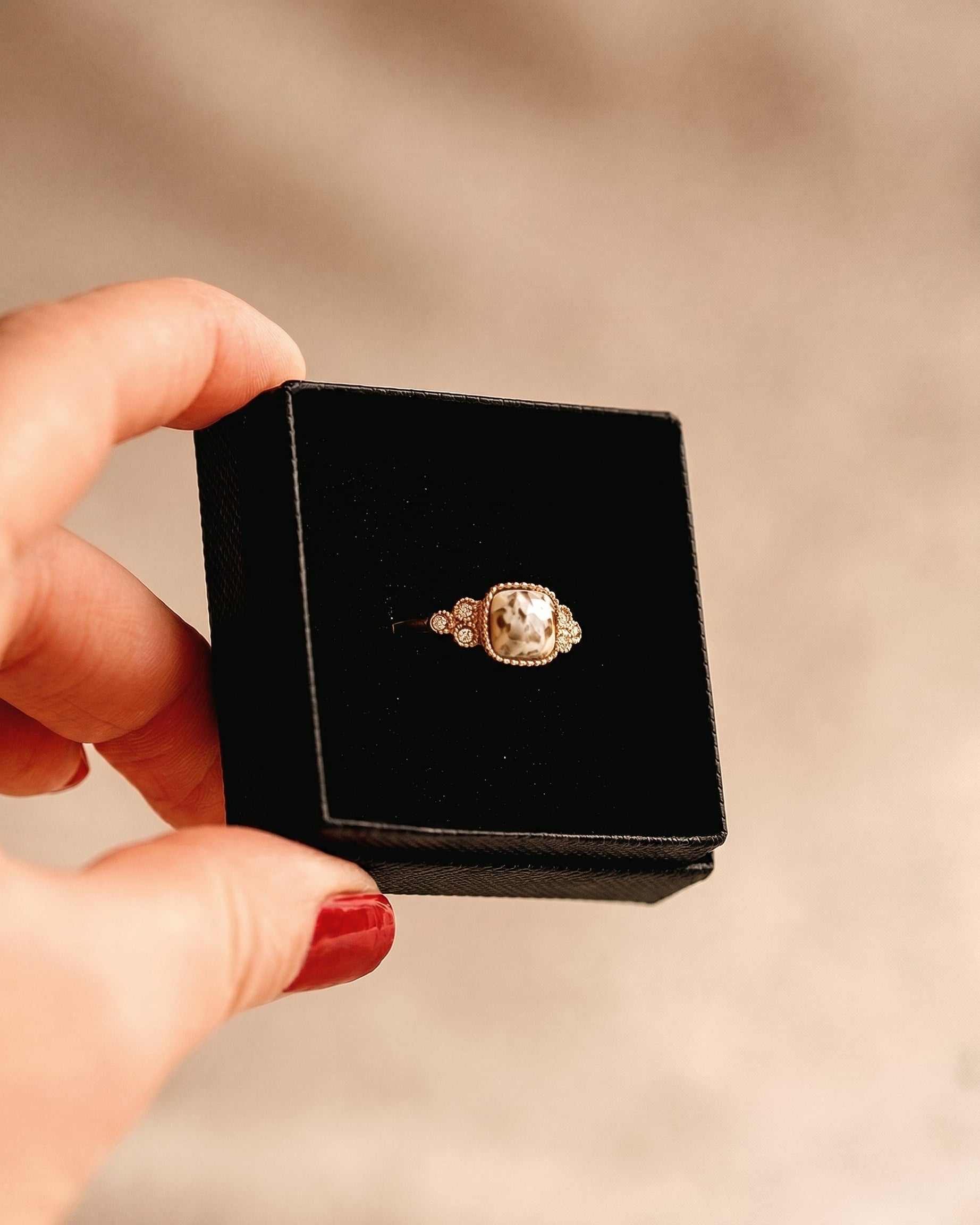 Emilie Jasper Gemstone Ring