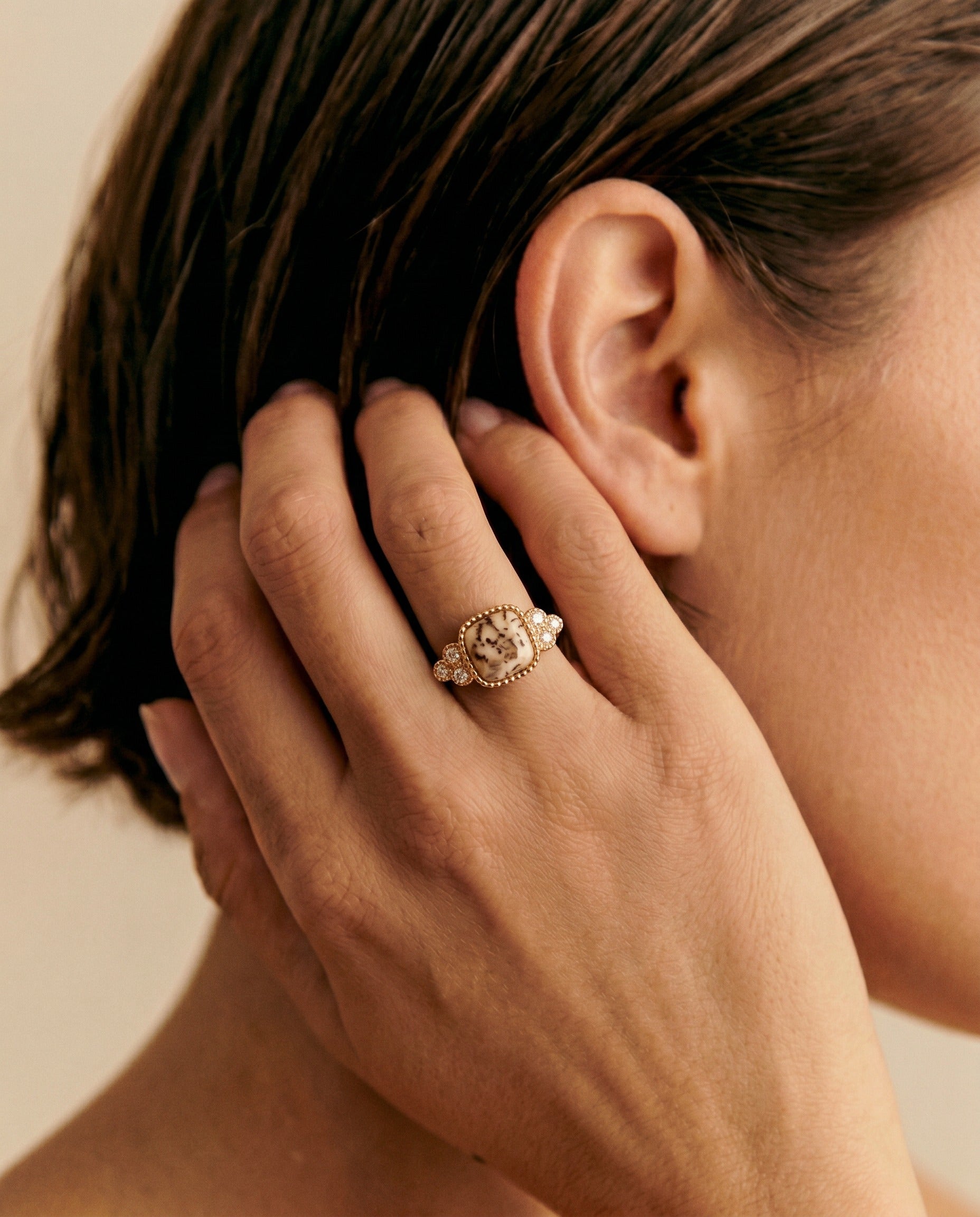 Emilie Jasper Gemstone Ring