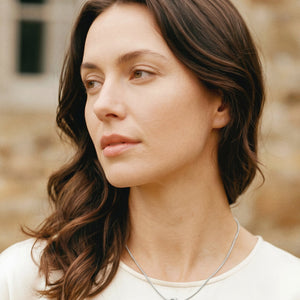 Eternal Knot Necklace in Silver