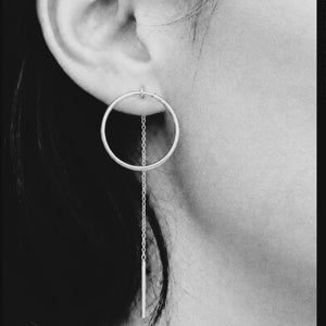 Luna Earrings in Silver