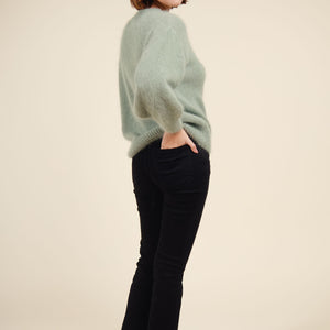 Green Italian Alpaca Jumper