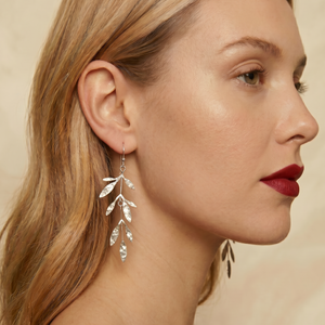 Olivia Earrings in Silver (Petite)
