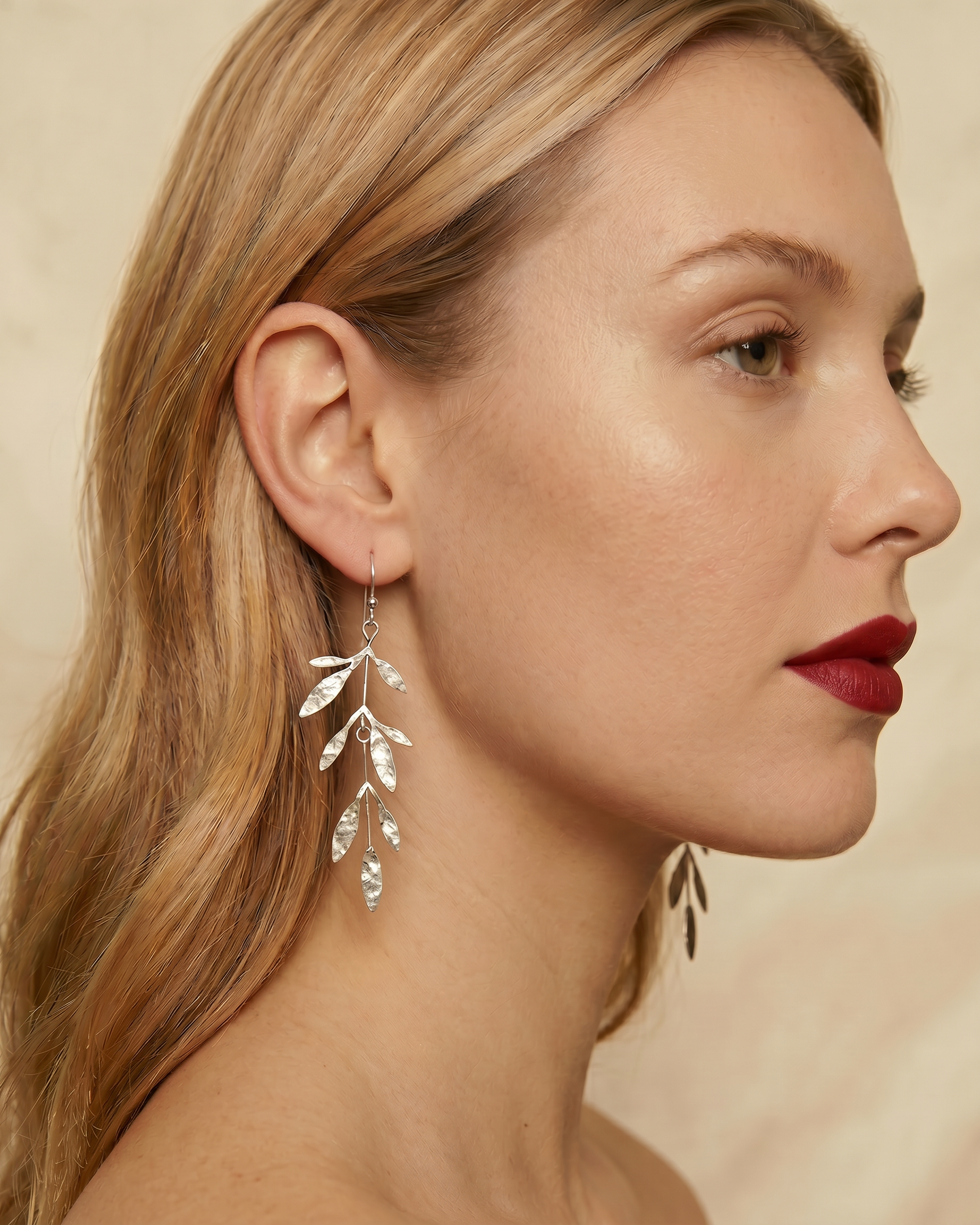Olivia Earrings in Silver (Petite)