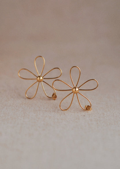 Prudence Flower Earrings