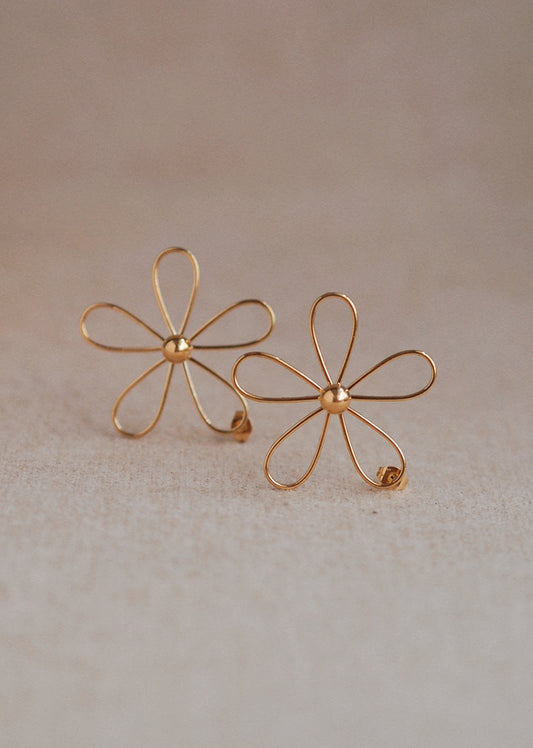 Prudence Flower Earrings