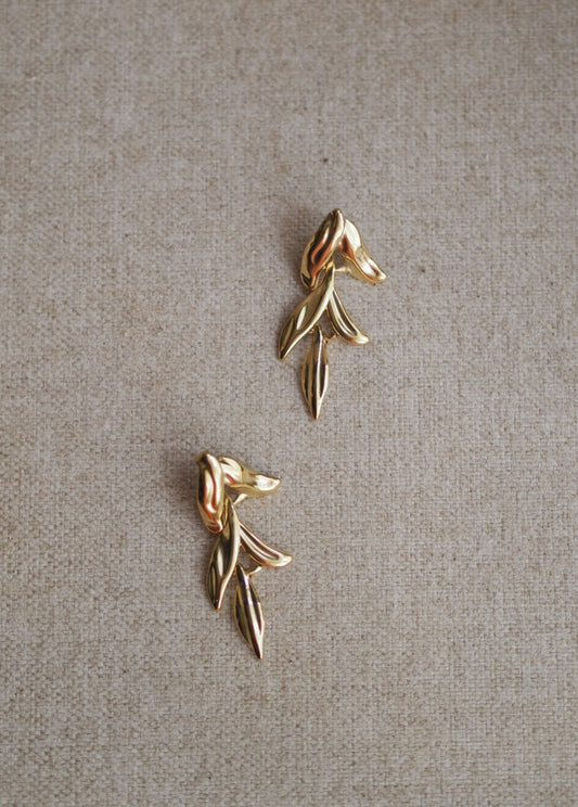 Ophelia Leaf Earrings