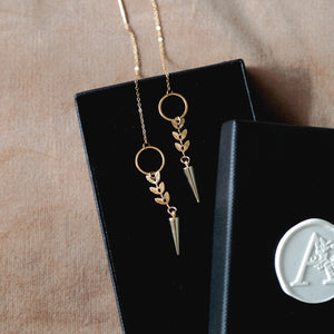 Andrea Atlas Signature Chain Earrings N°56