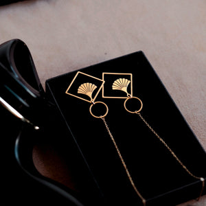 Signature Chain Earrings / Golden Era limited edition