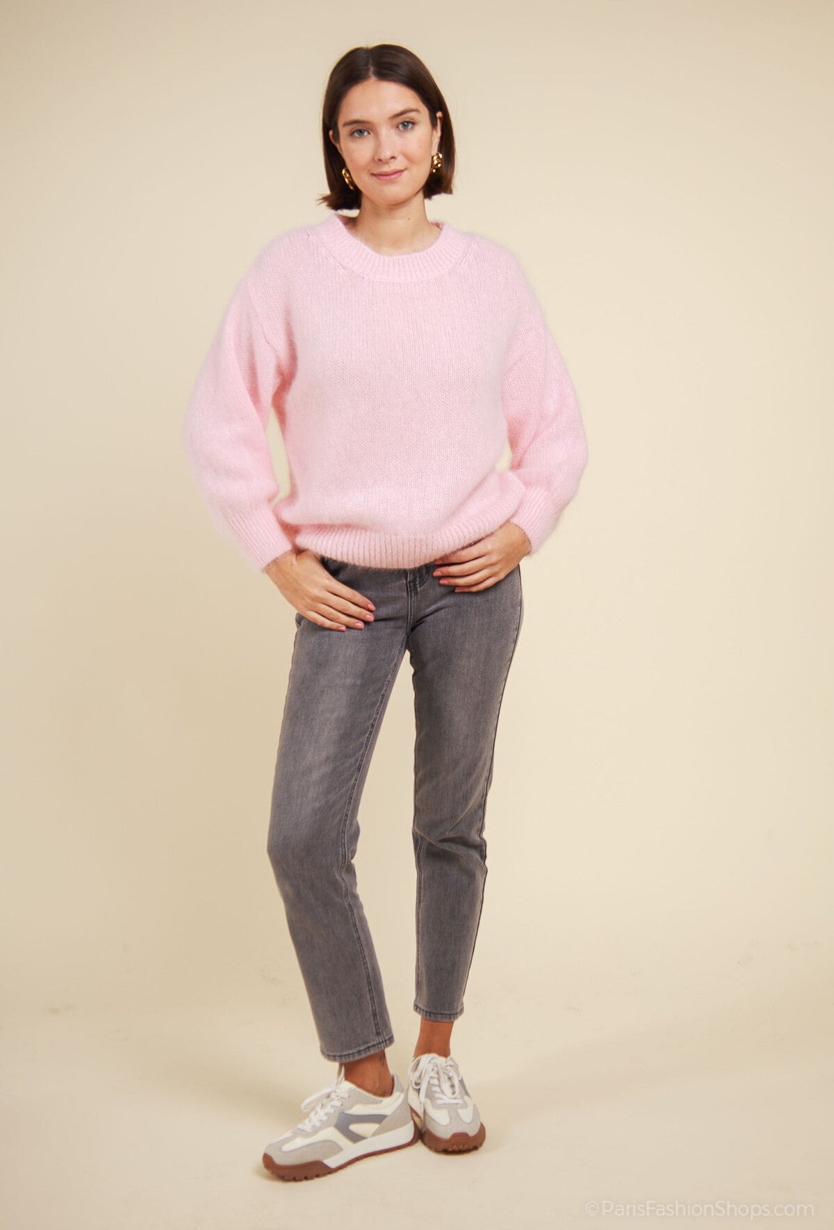 Pink Italian Alpaca Jumper