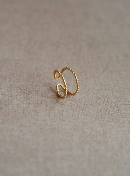 Harper Double Line Ring