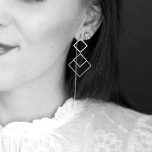 Andrea Atlas Signature Chain Earrings N°59