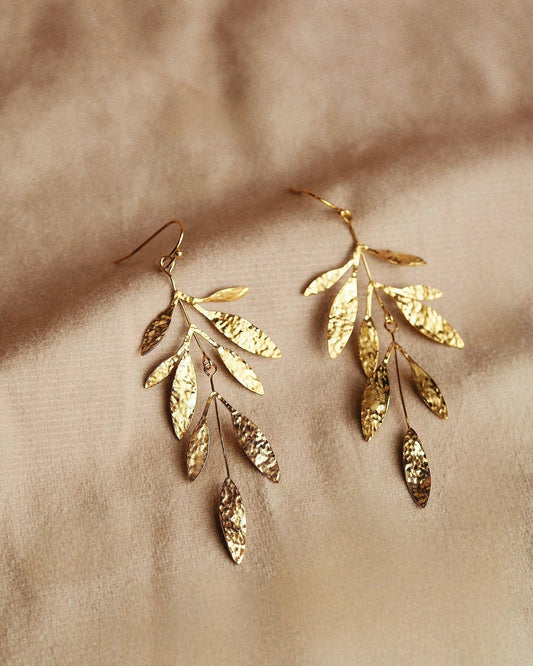 Olivia Earrings in Gold (Grande)