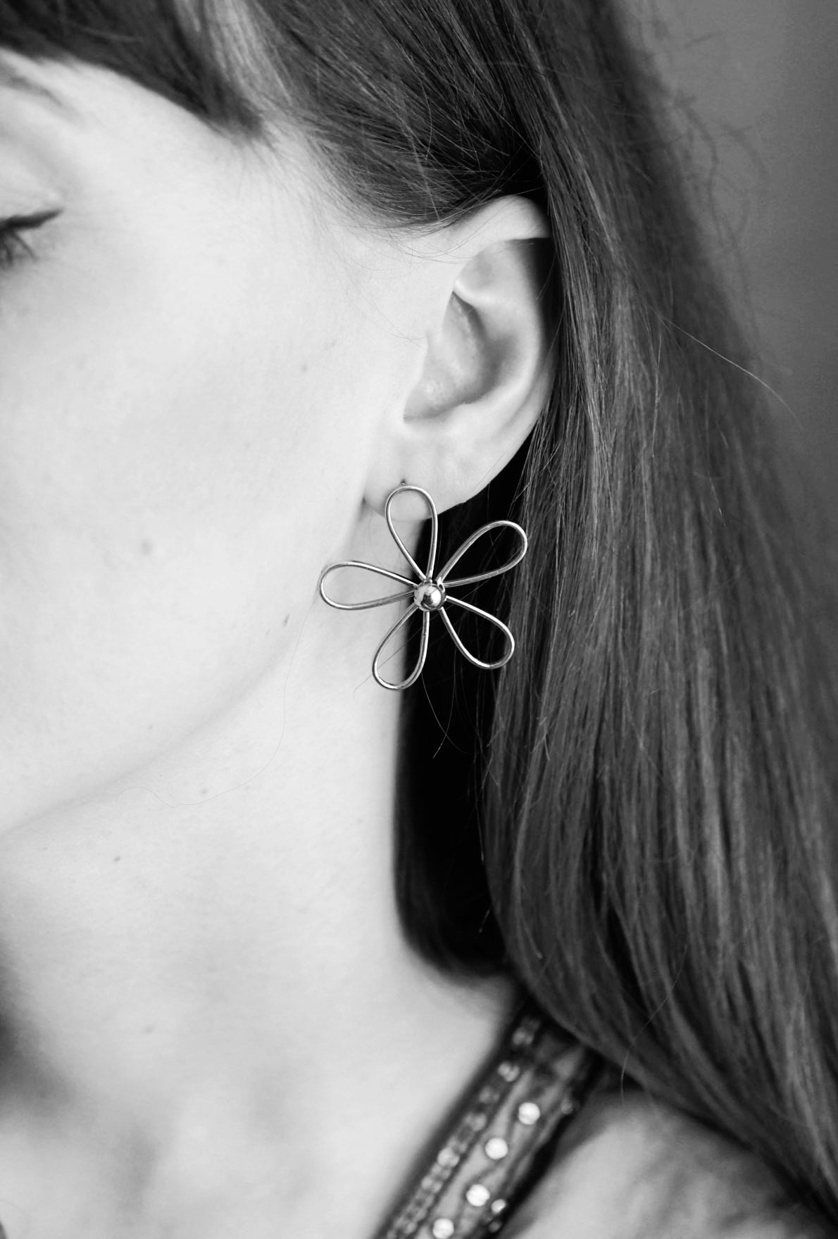 Prudence Flower Earrings