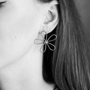 Prudence Flower Earrings
