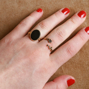 Oval Tiger Eye Ring