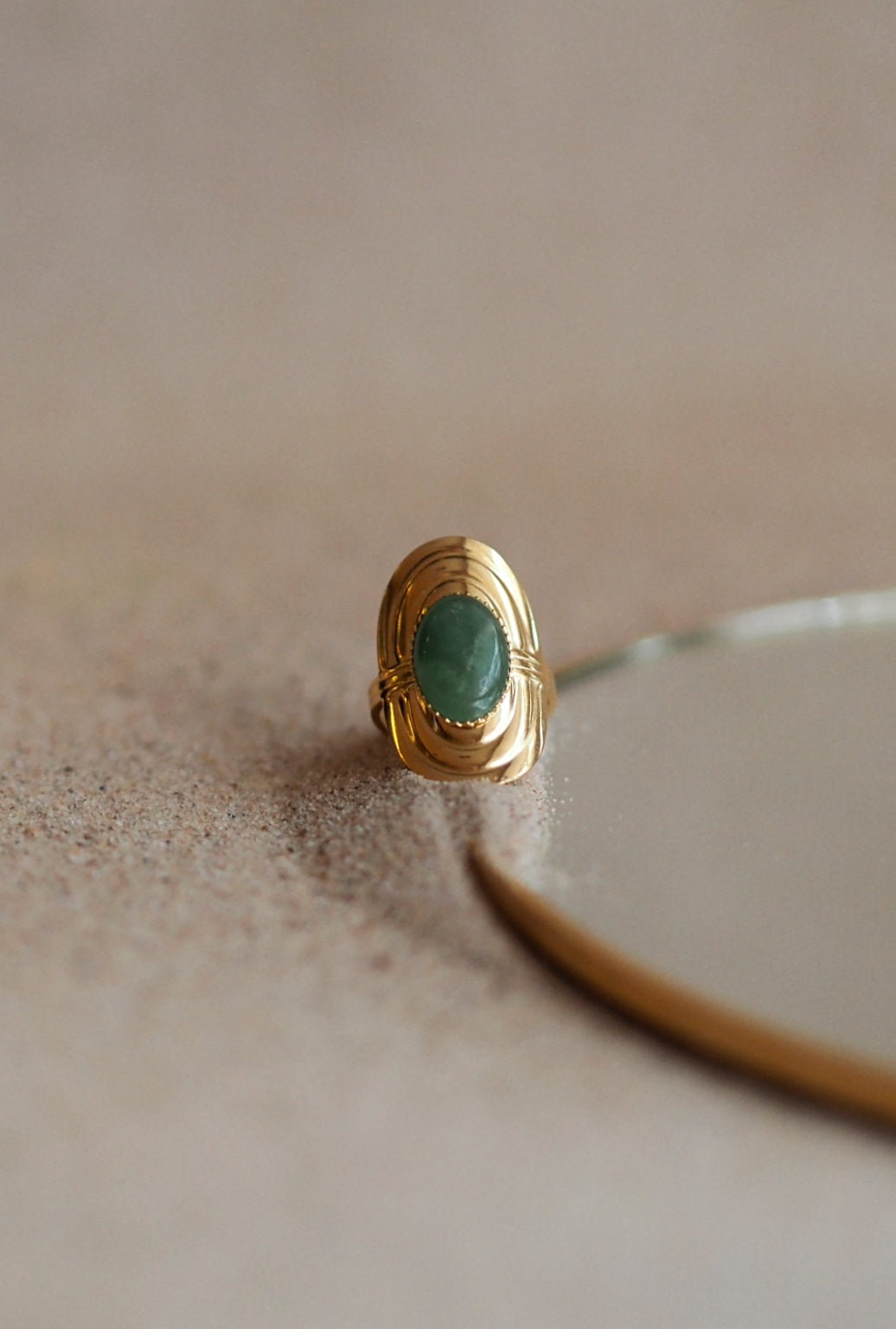 Jessica Green Aventurine Ring