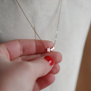 Little Star Necklace In Gold Colour