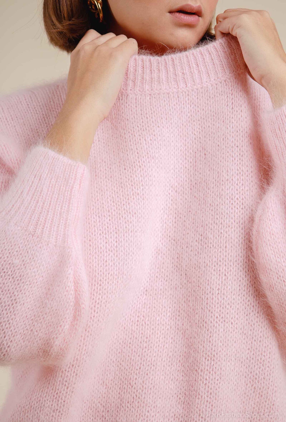 Pink Italian Alpaca Jumper