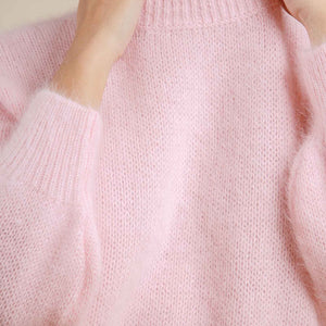 Pink Italian Alpaca Jumper