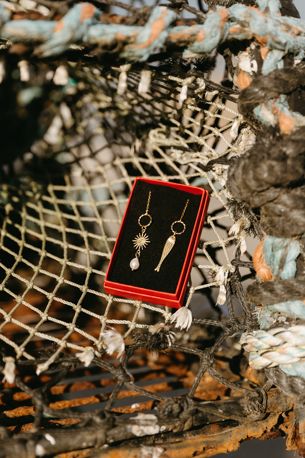 Summer Catch Chain Earrings / N°4