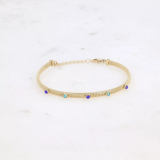 Unique Adele Bracelet / Blue & Green