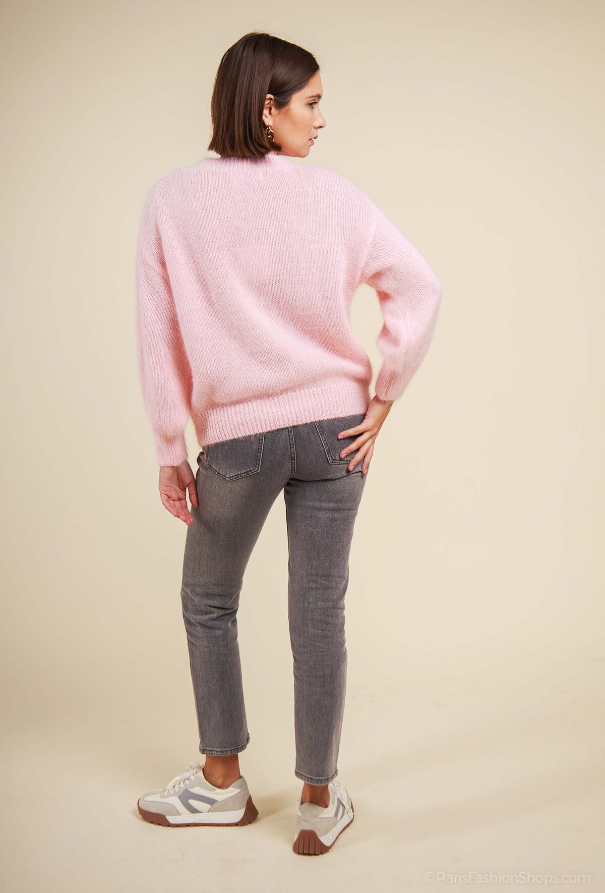 Pink Italian Alpaca Jumper