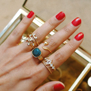 Sterling Silver Fox Ring