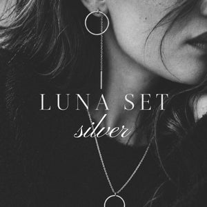 Luna Set in Silver