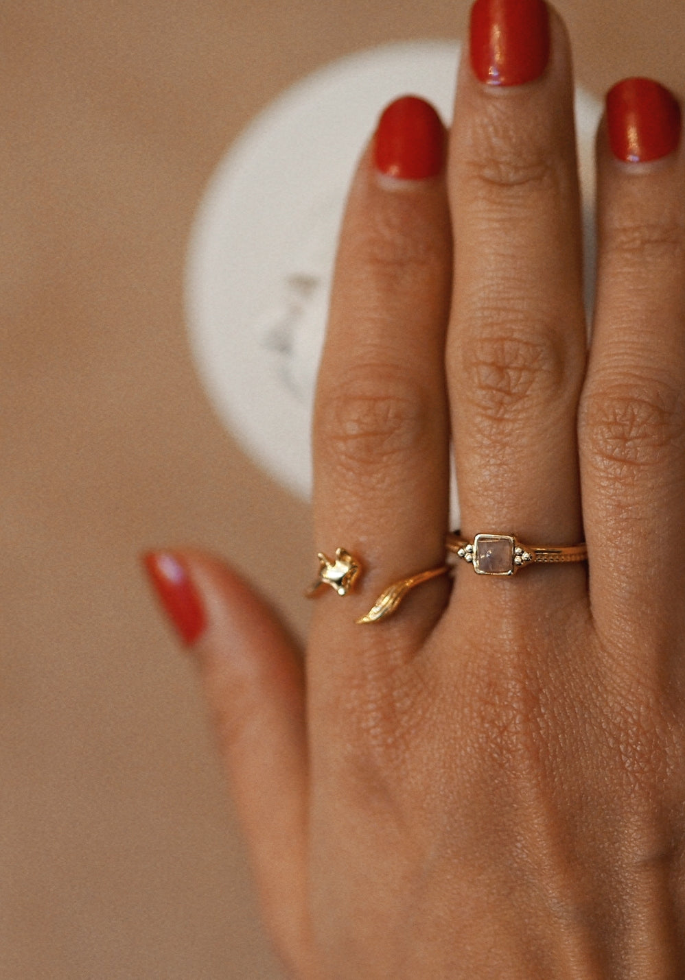 Sterling Silver Fox Ring