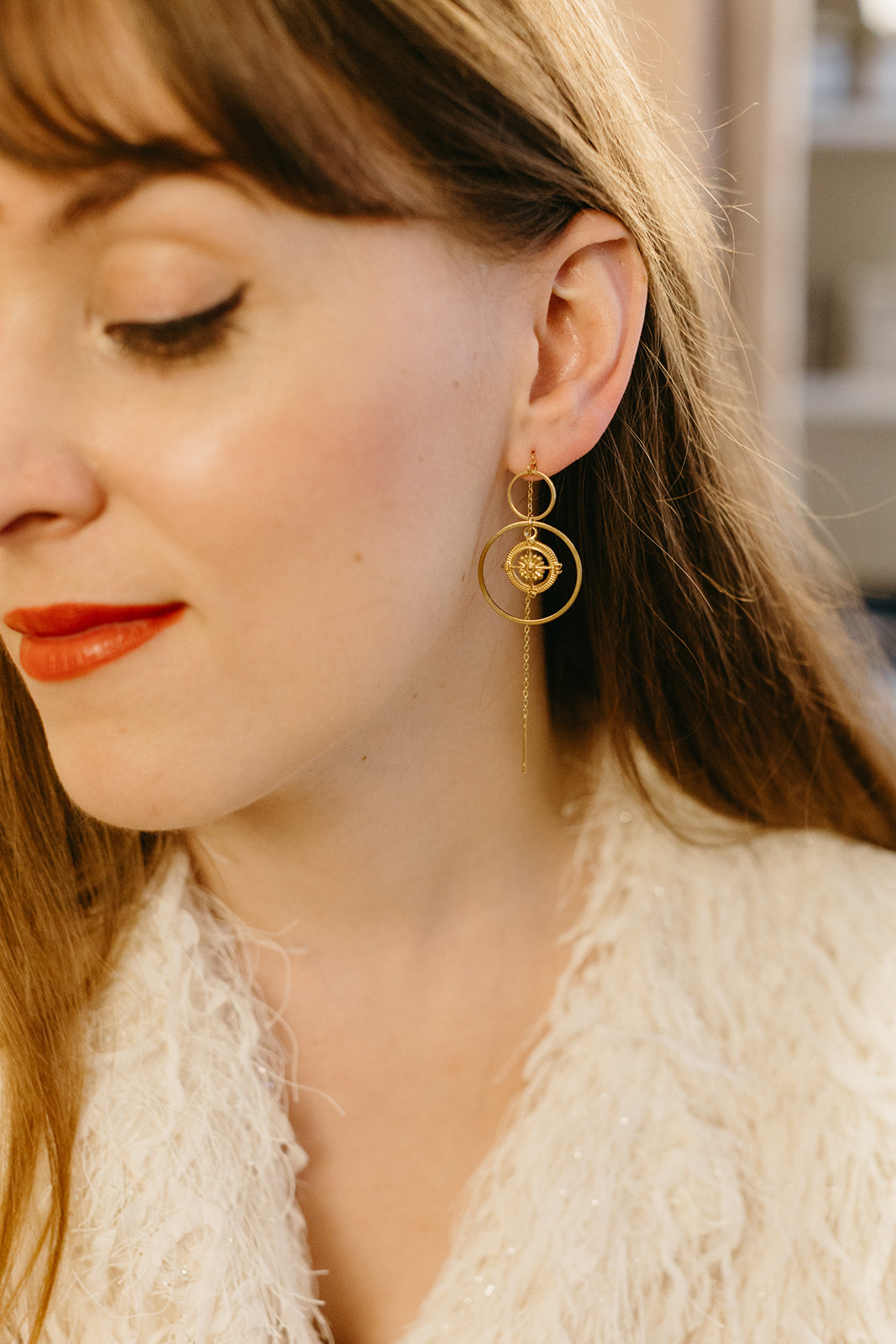 Noctura Chain Earrings / Sparkle Limited Collection