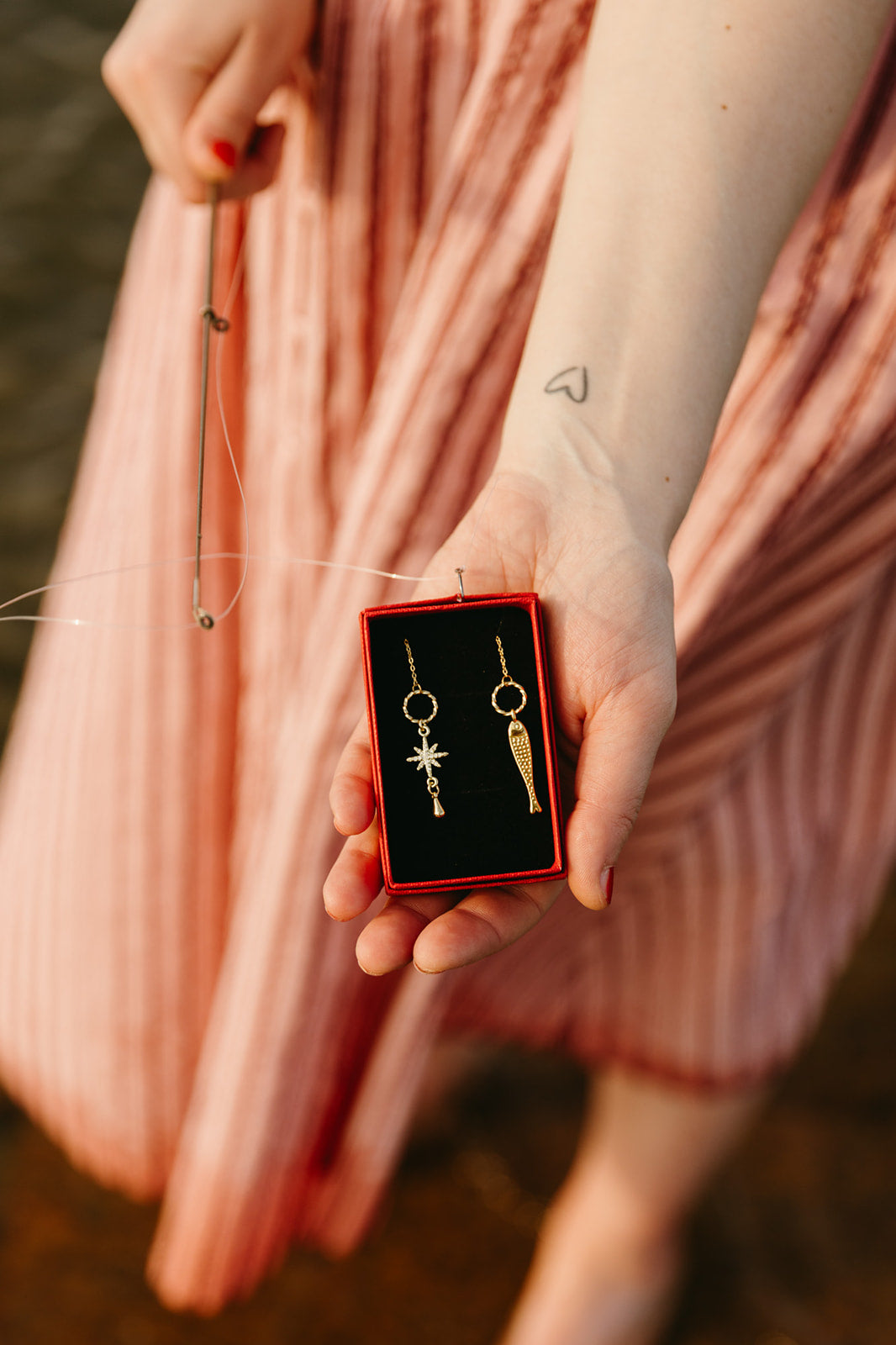 Summer Catch Chain Earrings / N°1