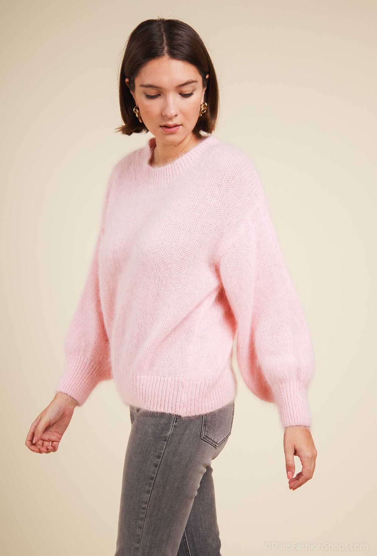 Pink Italian Alpaca Jumper