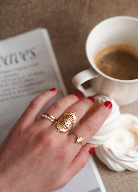 Samantha Vintage Style Ring