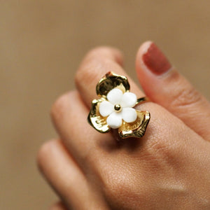Elisabeth Floral Ring