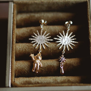 Andrea Atlas SpaceMan Earrings