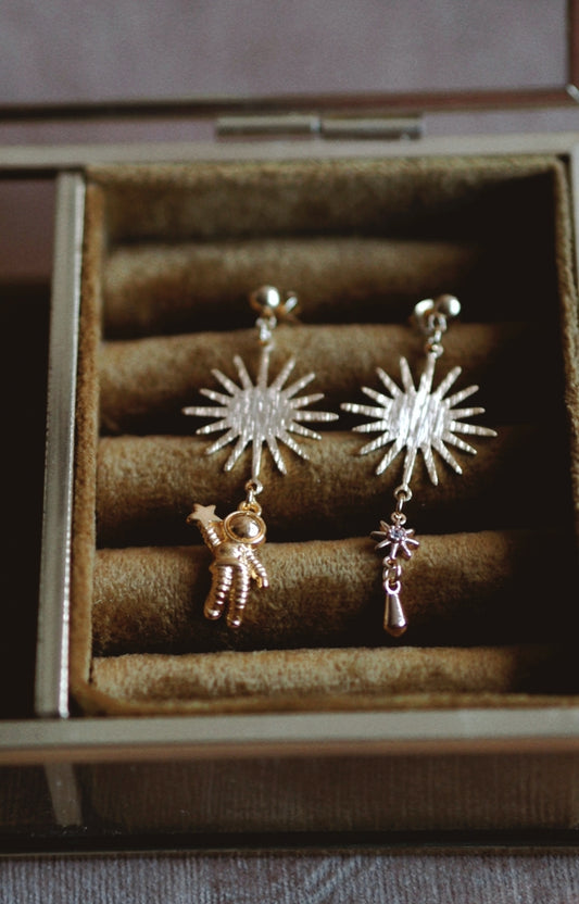 Andrea Atlas SpaceMan Earrings